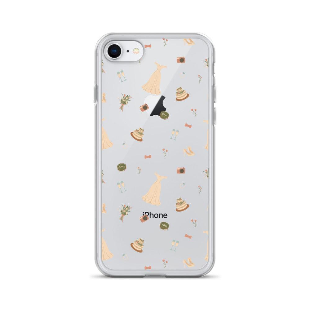 Wedding Icons iPhone Case - Wedding Vendor Professional Phone Case - Bride to Be - Engagement Gift by Oaklynn Lane