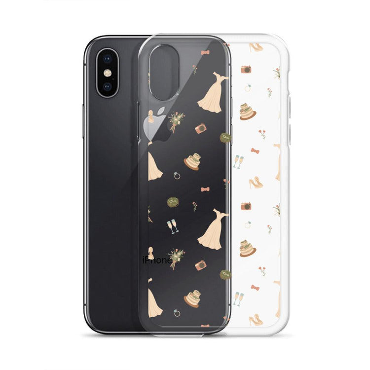 Wedding Icons iPhone Case - Wedding Vendor Professional Phone Case - Bride to Be - Engagement Gift by Oaklynn Lane
