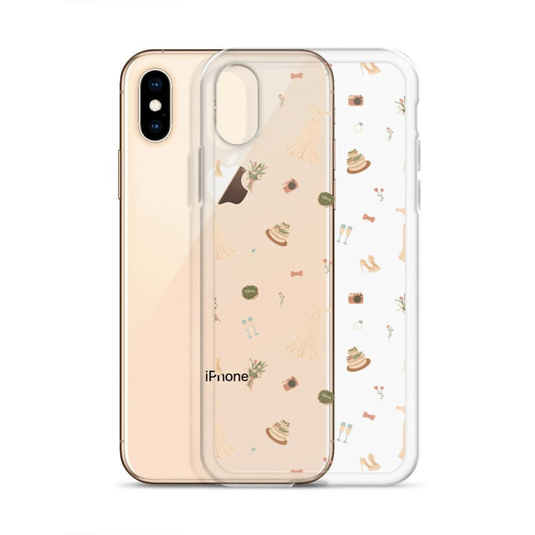 Wedding Icons iPhone Case - Wedding Vendor Professional Phone Case - Bride to Be - Engagement Gift by Oaklynn Lane