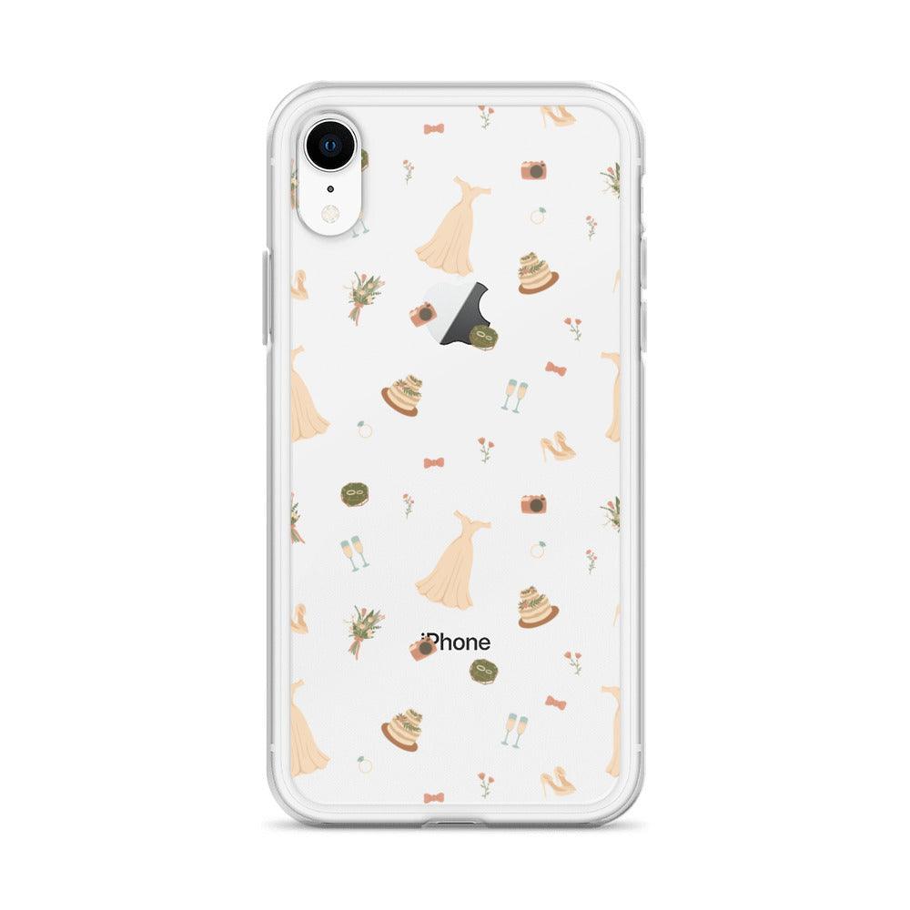 Wedding Icons iPhone Case - Wedding Vendor Professional Phone Case - Bride to Be - Engagement Gift by Oaklynn Lane