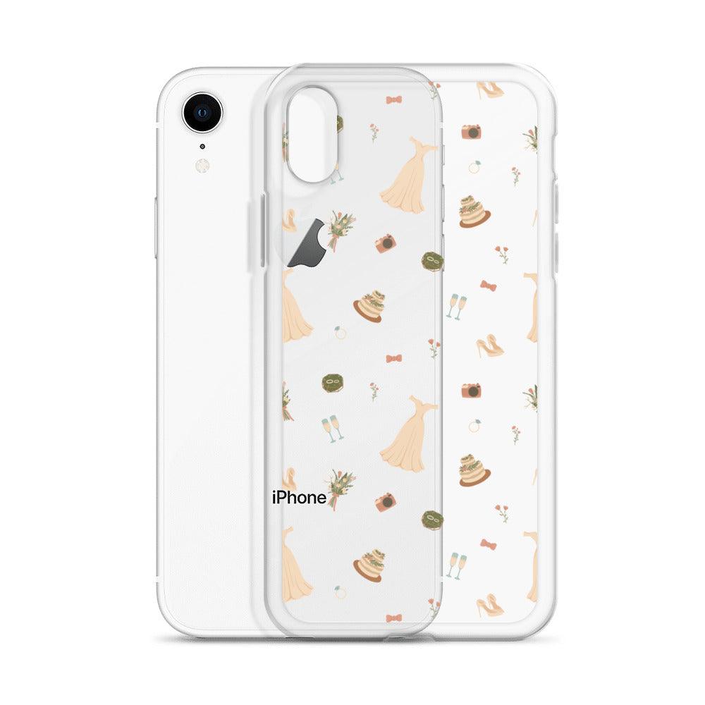 Wedding Icons iPhone Case - Wedding Vendor Professional Phone Case - Bride to Be - Engagement Gift by Oaklynn Lane