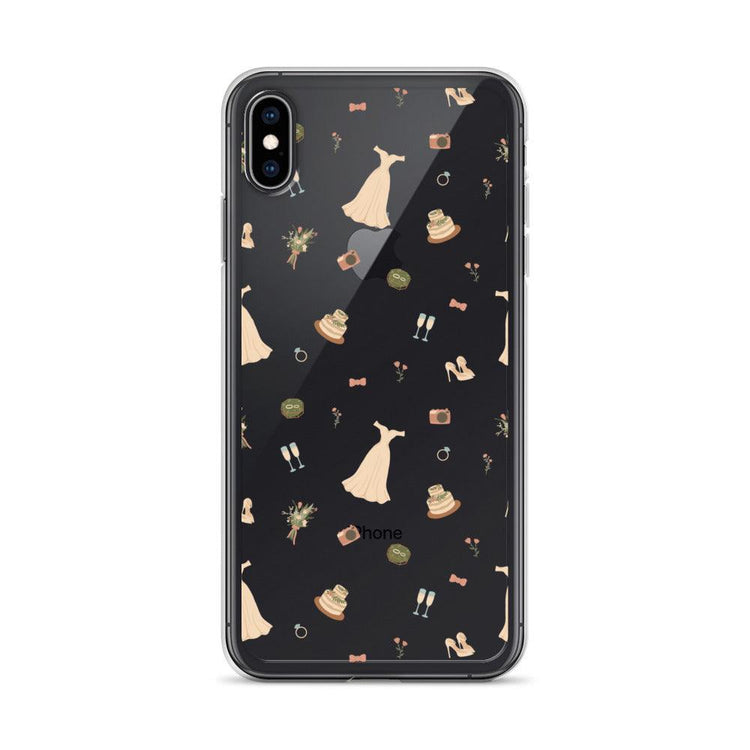 Wedding Icons iPhone Case - Wedding Vendor Professional Phone Case - Bride to Be - Engagement Gift by Oaklynn Lane