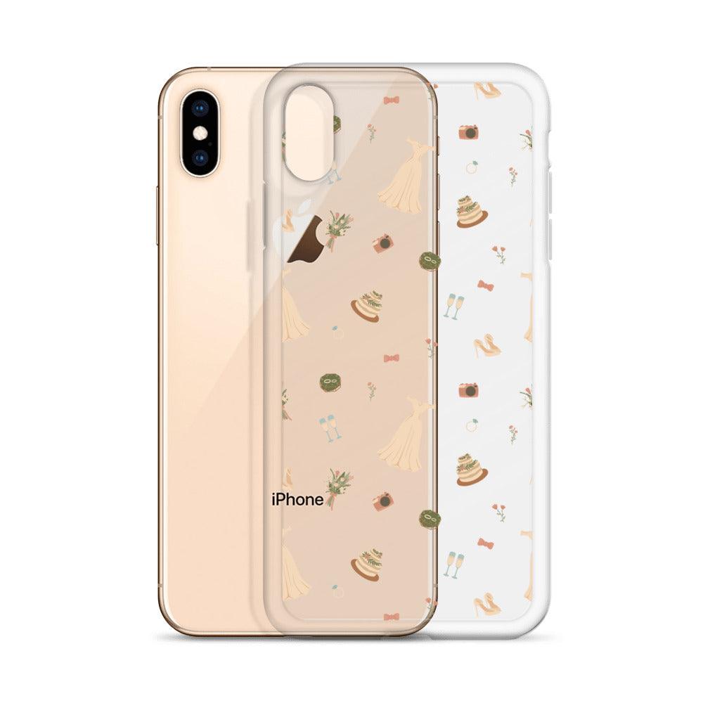 Wedding Icons iPhone Case - Wedding Vendor Professional Phone Case - Bride to Be - Engagement Gift by Oaklynn Lane