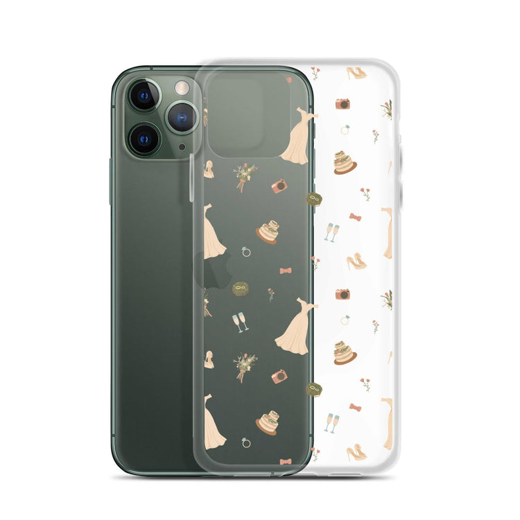 Wedding Icons iPhone Case - Wedding Vendor Professional Phone Case - Bride to Be - Engagement Gift by Oaklynn Lane