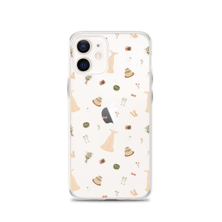 Wedding Icons iPhone Case - Wedding Vendor Professional Phone Case - Bride to Be - Engagement Gift by Oaklynn Lane