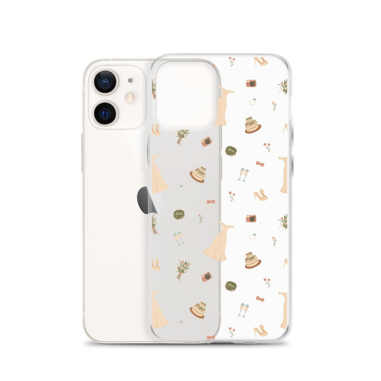 Wedding Icons iPhone Case - Wedding Vendor Professional Phone Case - Bride to Be - Engagement Gift by Oaklynn Lane