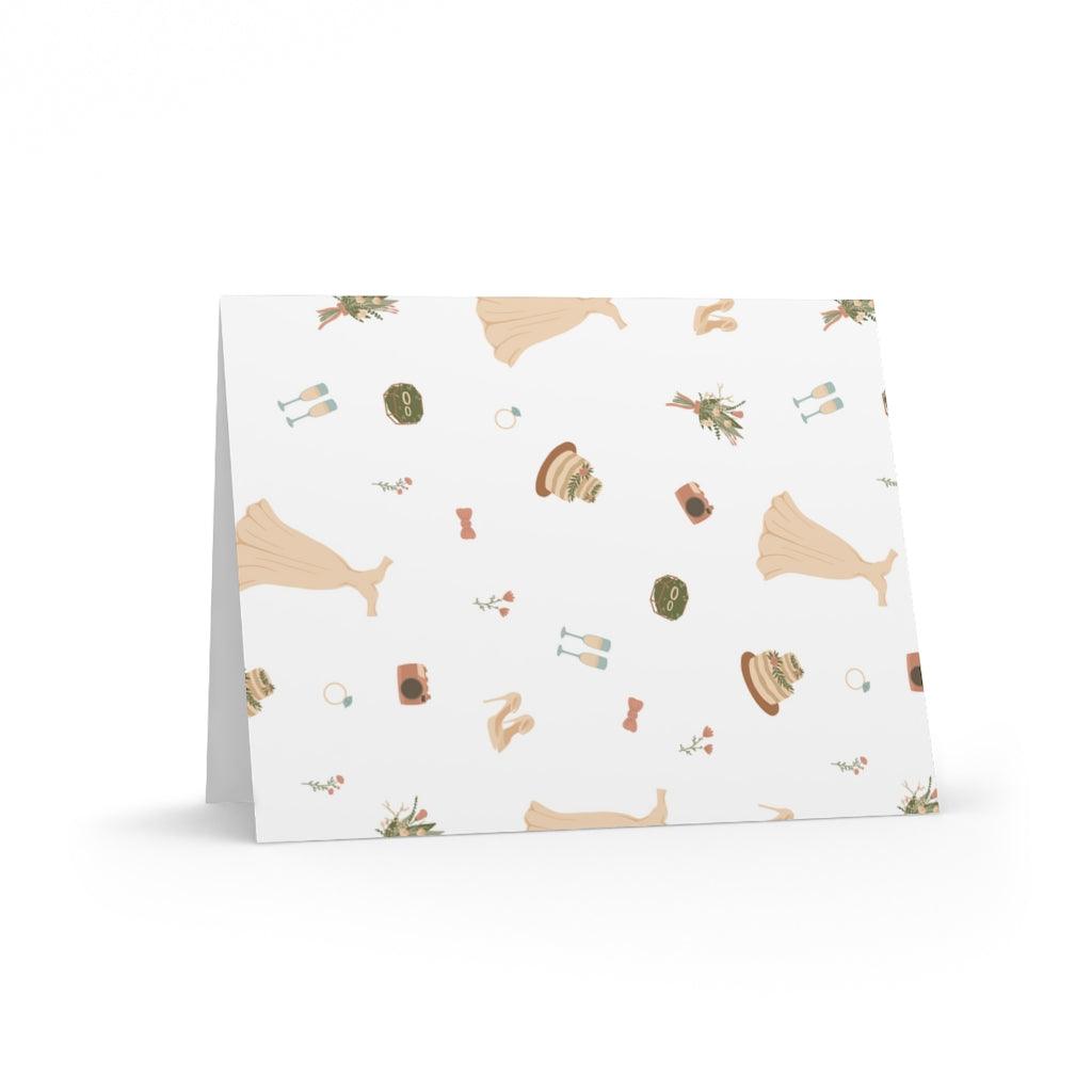 Wedding Icons - Thank You and Greeting cards (8, pcs) by Oaklynn Lane