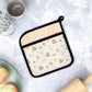 Whisked Away Bakers Pot Holder with Pocket by Oaklynn Lane
