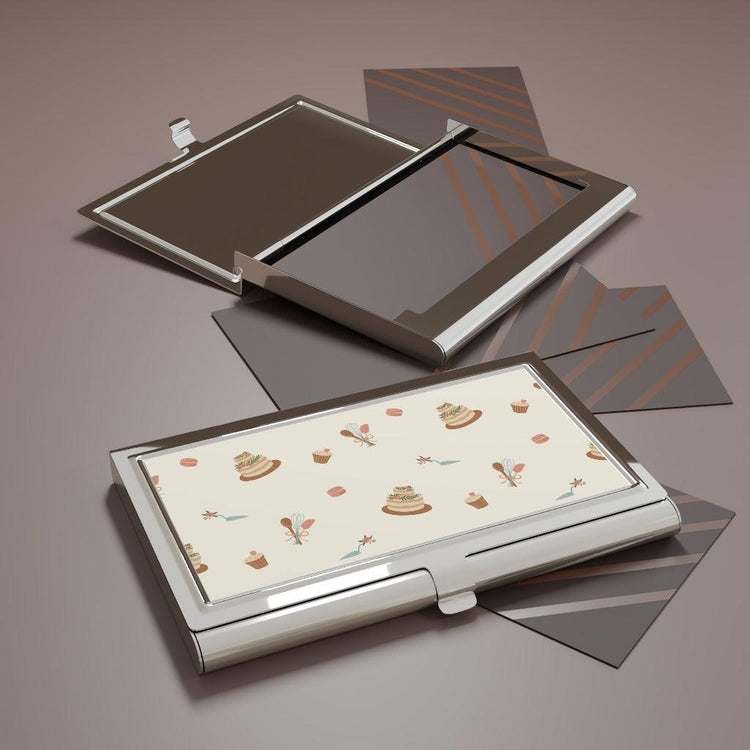 Whisked Away Cake Baker Business Card Holder by Oaklynn Lane