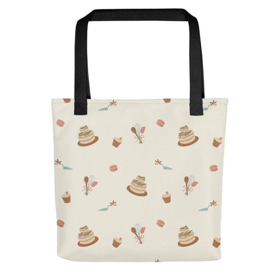 Whisked Away Wedding Cake Baker Tote bag - Gift for Bakery - Cute Cake Tote - Utensil Bag by Oaklynn Lane