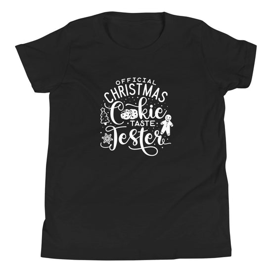 Official Christmas Cookie Taste Tester - YOUTH Short Sleeve T-Shirt