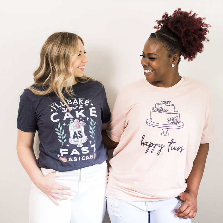 Wedding Cake Baker Tee's, Swag and Apparel thank you gifts from Oaklynn Lane