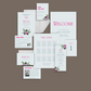 DIGITAL DOWNLOAD - Tropical Wedding Invitation Suite - Editable Canva Bundle