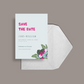 DIGITAL DOWNLOAD - Tropical Wedding Invitation Suite - Editable Canva Bundle