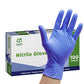 Comfy Package [100 Count - Medium] Nitrile Disposable Gloves - 4 mil. | Latex Free and Rubber Free | Non-Sterile Powder Free Gloves