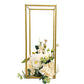 LOFINDAR 10pcs 31.5 inch Gold Flower Stand Vases for Centerpieces Wedding Flower Stand Wedding Centerpieces for Tables (31.5 inch 10 pcs)