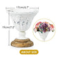 White Wedding Vase, White Flower Vase,19cm/7.5inch High Elegant Wedding Centerpieces Vase(2 Pieces) …