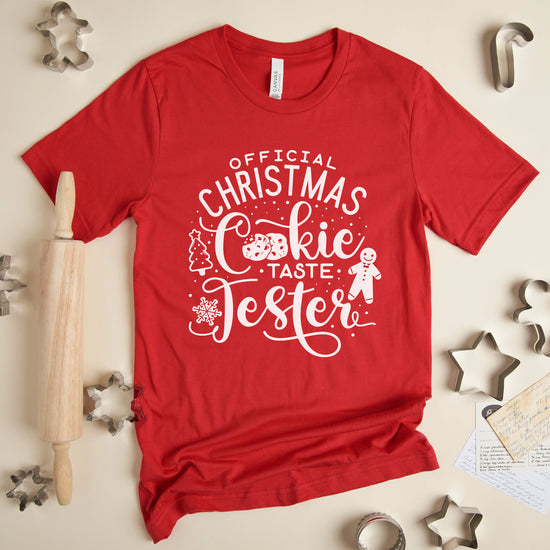 Official Christmas Cookie Taste Tester Unisex t-shirt - ADULT