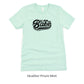Babe - Wedding Party - Bach Party Short-sleeve Tee by Oaklynn Lane - Mint Colored Shirt