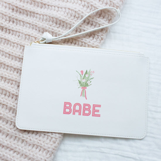 Babe - Bridesmaid Gift Clutch Bag