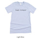 Beat Keeper - Wedding DJ Short-sleeve Tee by Oaklynn Lane - light blue shirt