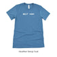 Best Man Shirt - Matching Wedding Party tshirts - Unisex t-shirt by Oaklynn Lane - Deep Teal Tshirt
