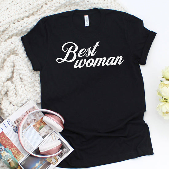 Best Woman - Best Gal - Vintage Romance Wedding Party Unisex t-shirt