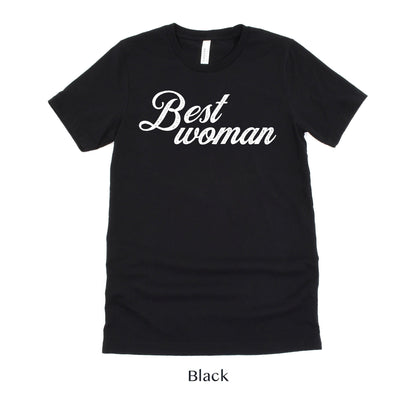 Best Woman - Best Gal - Vintage Romance Wedding Party Unisex t-shirt