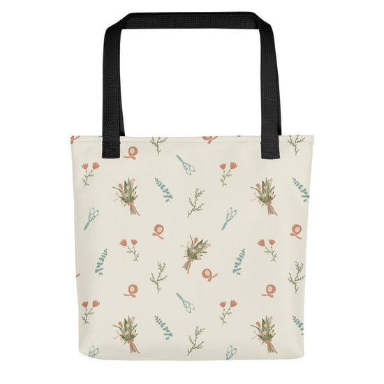 Bloom Beauty Florist Tote bag - Floral Designer Bag - Gift for Flower Shop by Oaklynn Lane - Cute Wedding Vendor Gift