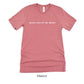 Bonus Mom of the Groom Shirt - Matching Wedding Party tshirts - Unisex t-shirt by Oaklynn Lane - Mauve Dusty Rose Tee
