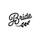 Bride Bubble-free Sticker by Oaklynn Lane