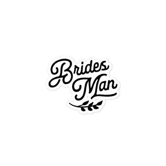 Bride's Man Proposal Box Bubble-free Sticker by Oaklynn Lane