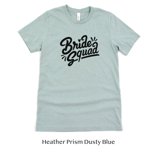 Bride Squad Bridesmaid & Wedding Party Bach Short-sleeve Tee by Oaklynn Lane