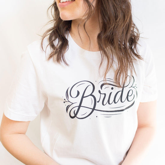 Bride Wedding Short-Sleeve Tee - Plus Sizes Available! by Oaklynn Lane