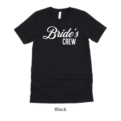 Brides Crew - Vintage Romance Wedding Party Unisex t-shirt - Bachelorette Party Shirts