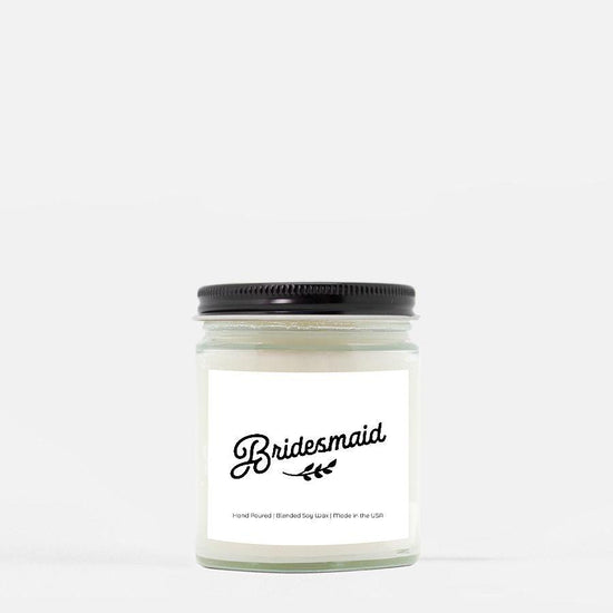 Bridesmaid Proposal Box Candle (Hand Poured 9 oz.) by Oaklynn Lane