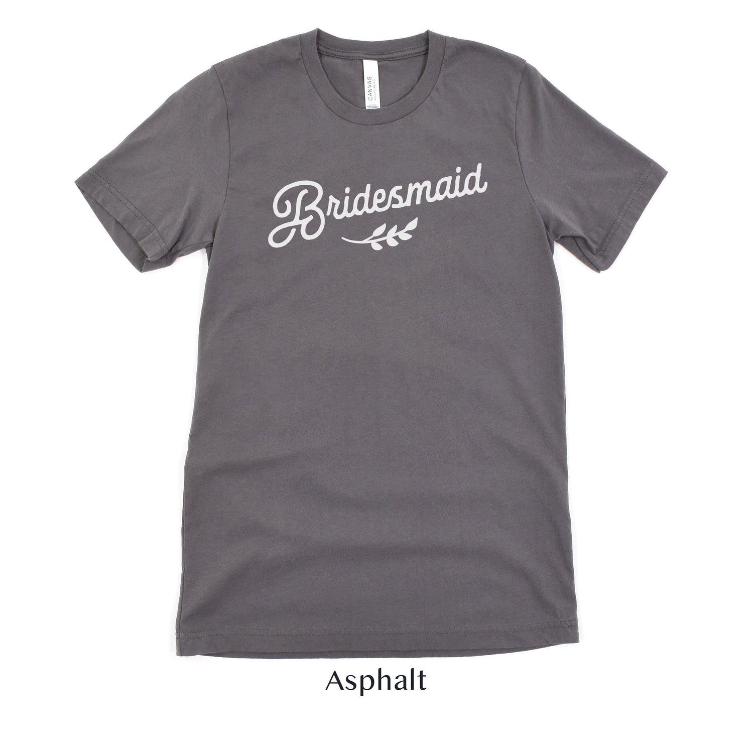 Bridesmaid Wedding Party Short-Sleeve Tee - Plus Sizes Available by Oaklynn Lane