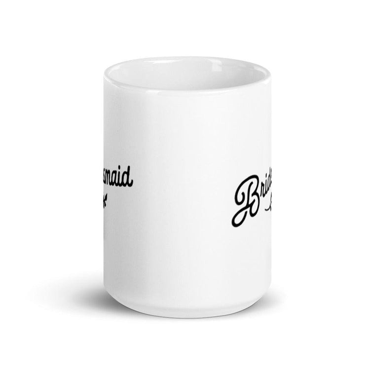 Bridesmaid White Glossy Coffee Mug by Oaklynn Lane