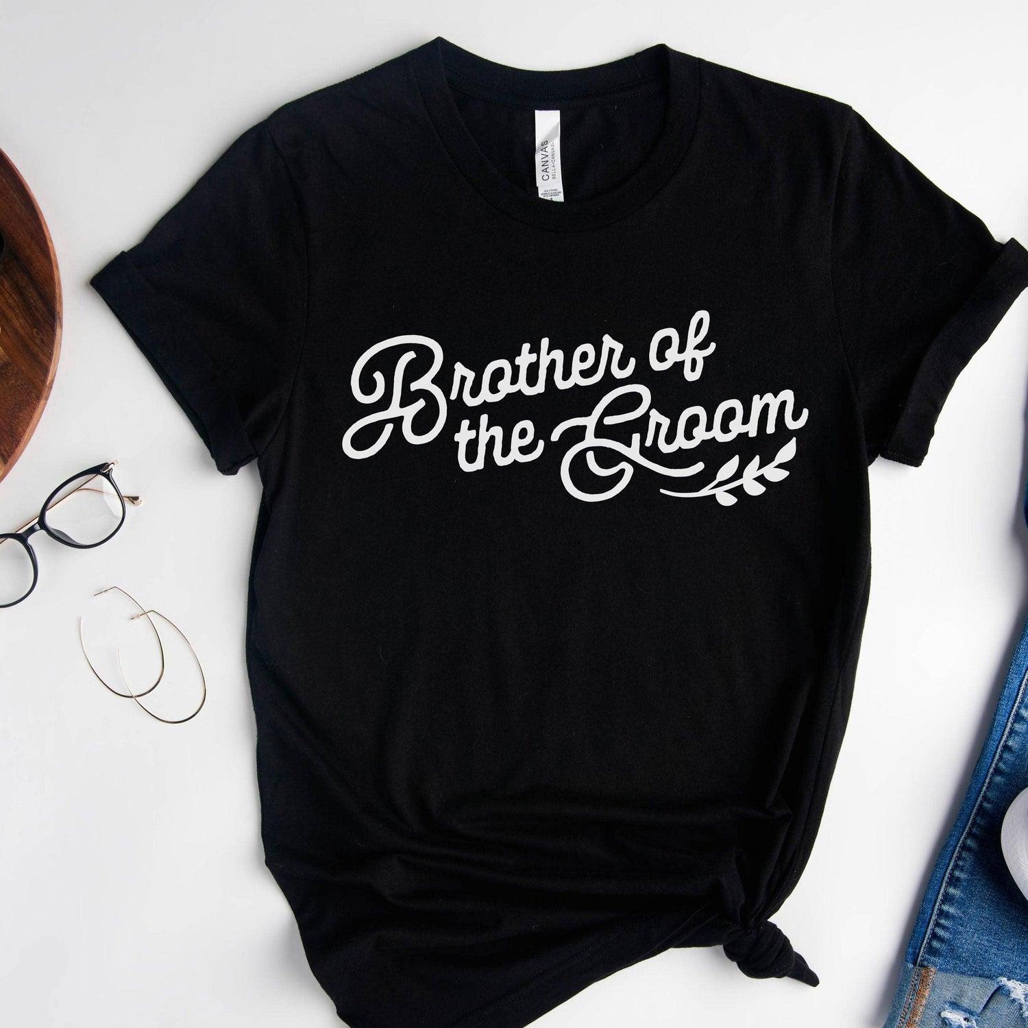 Brother of the Groom Short-sleeve Tee by Oaklynn Lane