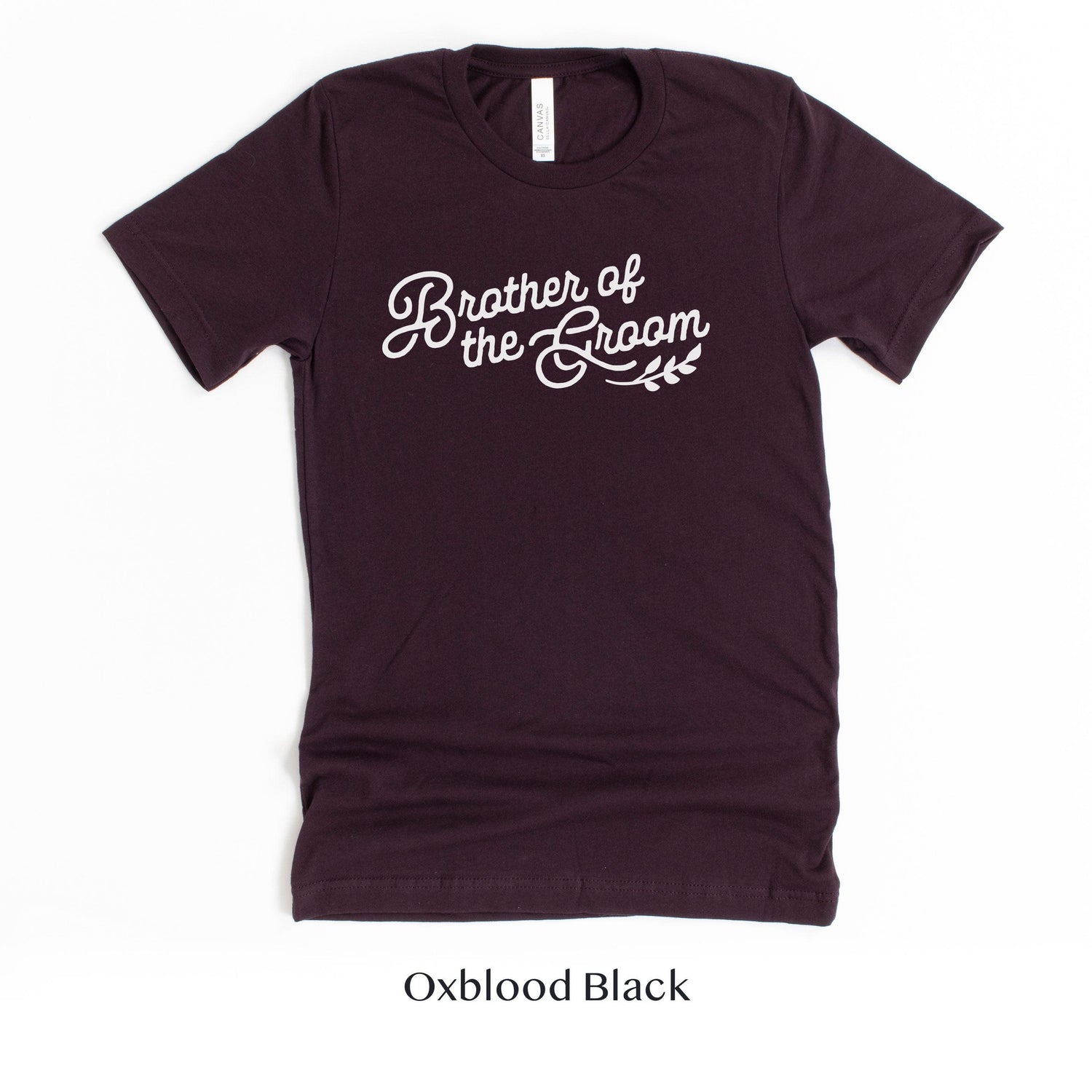 Brother of the Groom Short-sleeve Tee by Oaklynn Lane