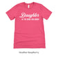 Daughter of the Bride and Groom - Vintage Romance Wedding Party Adult Unisex t-shirt