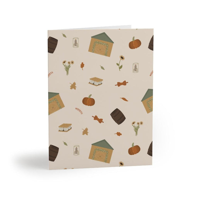 Fall Wedding Y'all Thank You, Congratulations and Greeting Note cards (8, 16, or 24 pcs) by Oaklynn Lane