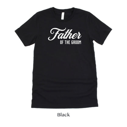 Father of the Groom - Vintage Romance Wedding Party Unisex t-shirt