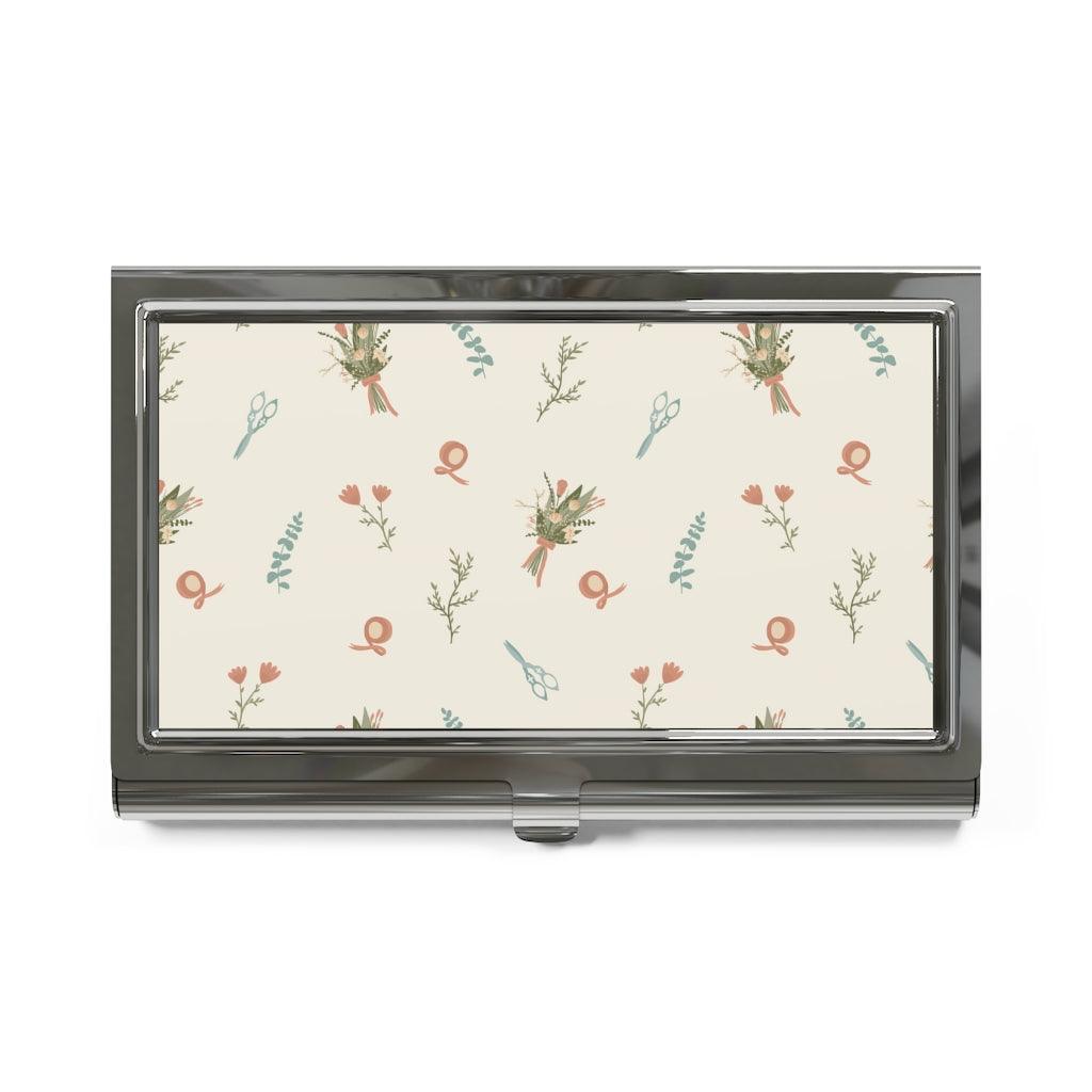 Florist or Floral Designer Business Card Holder by Oaklynn Lane