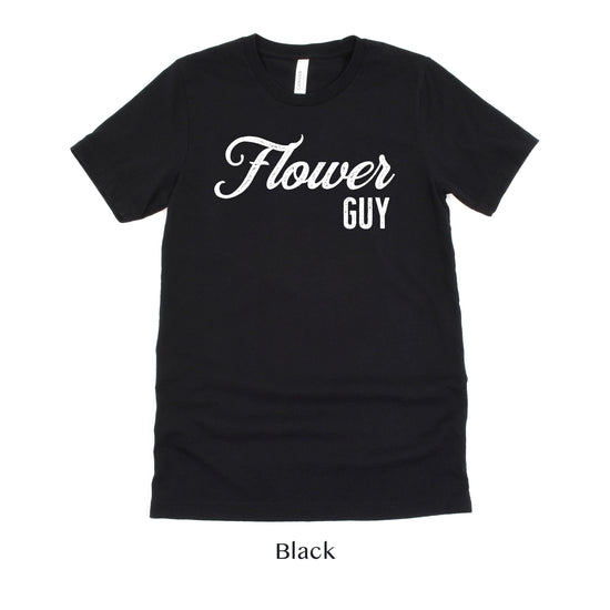 Flower Guy - Adult Male Flower Girl Unisex t-shirt - Vintage Romance