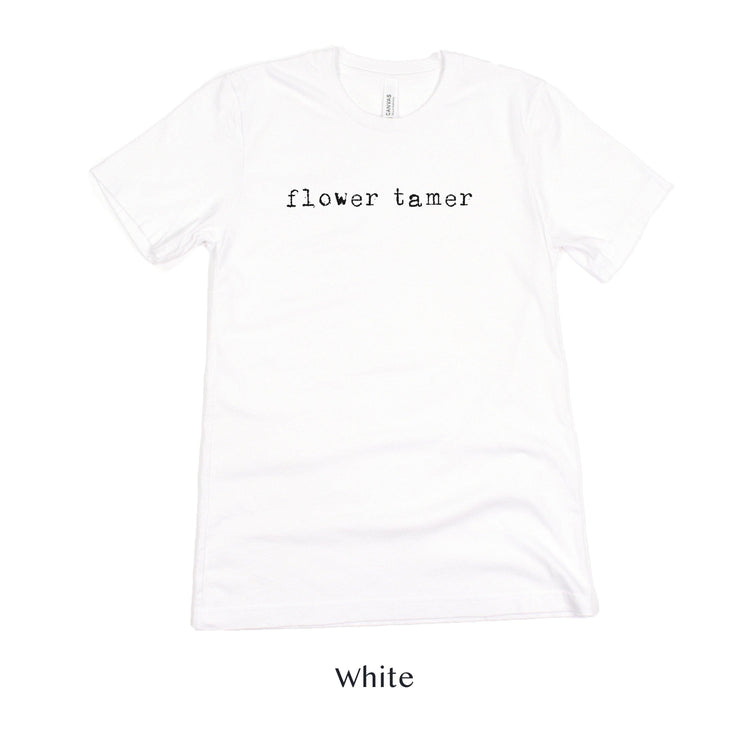 Flower Tamer - Florist Gift for Her - Short-sleeve Tee by Oaklynn Lane