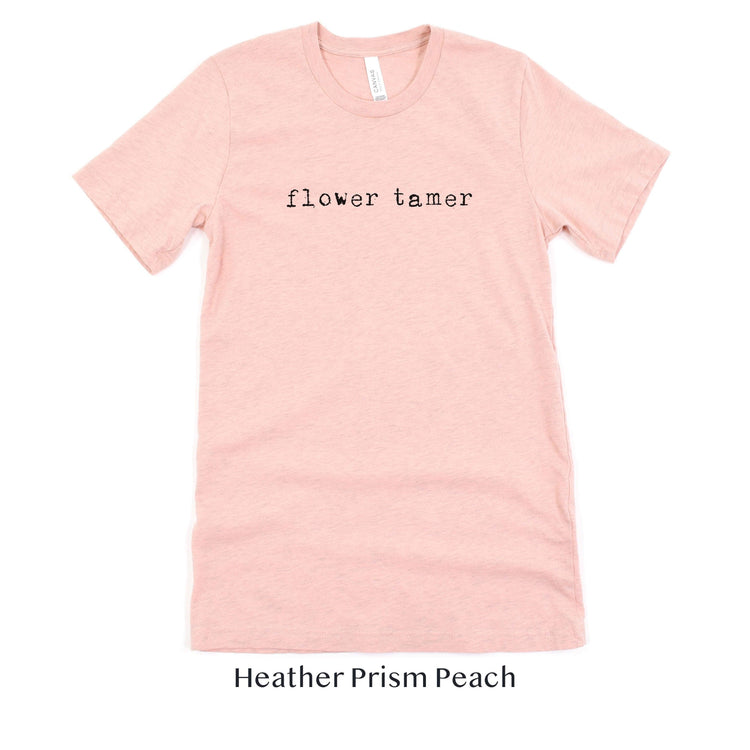 Flower Tamer - Florist Gift for Her - Short-sleeve Tee by Oaklynn Lane