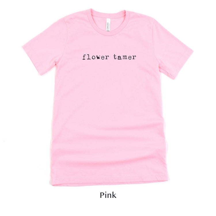 Flower Tamer - Florist Gift for Her - Short-sleeve Tee by Oaklynn Lane