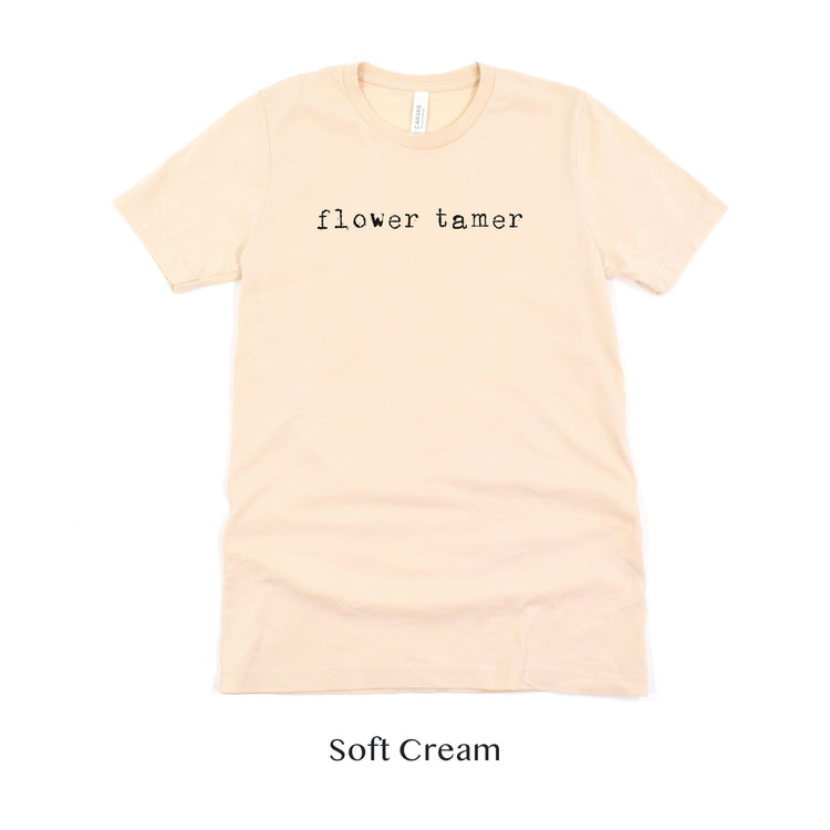 Flower Tamer - Florist Gift for Her - Short-sleeve Tee by Oaklynn Lane