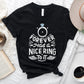 Forever Has a Nice Ring to it - Funny Engagement Unisex TShirt by Oaklynn Lane